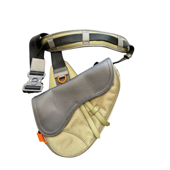 Dior Men's x Sacai Saddle Bag - Picture 1 of 4